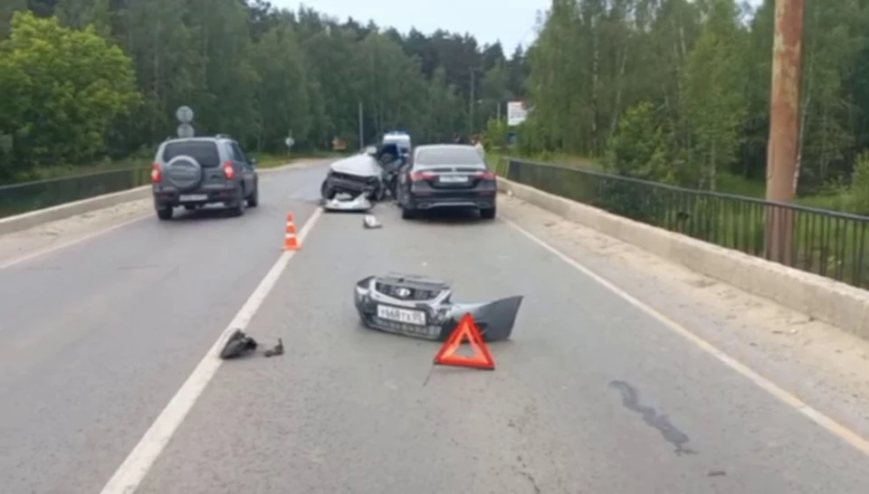 Смертельное ДТП с участием двух автомобилей произошло в Выксе.