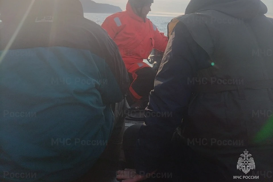Двоих рыбаков искали в бухте под Магаданом Фото: МЧС Магаданской области