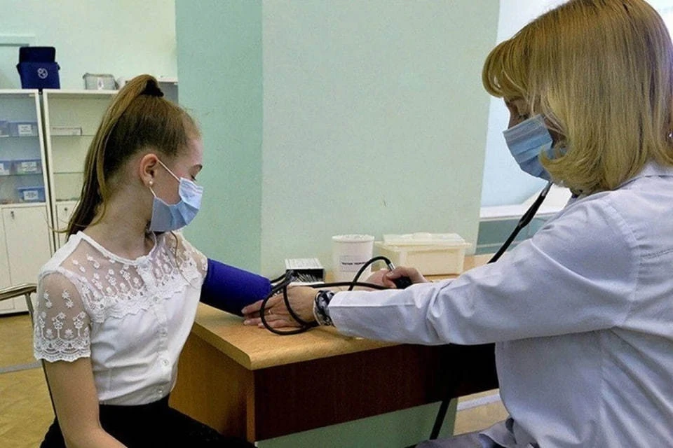 В городах ДНР развернули точки для детского медосмотра. Фото: ТГ/Колударова