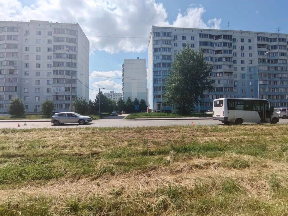 В Новосибирске 4-летний мальчик пострадал во время ДТП с маршруткой. Фото: ГАИ Новосибирска