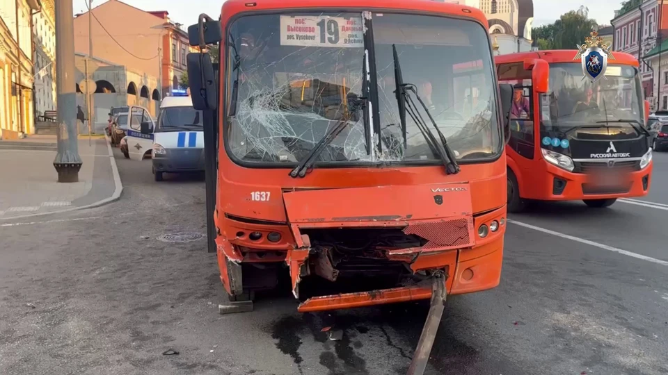 Бастрыкину доложат об обстоятельствах ДТП с автобусом на Зеленском съезде. Фото: СУ СК России по Нижегородской области