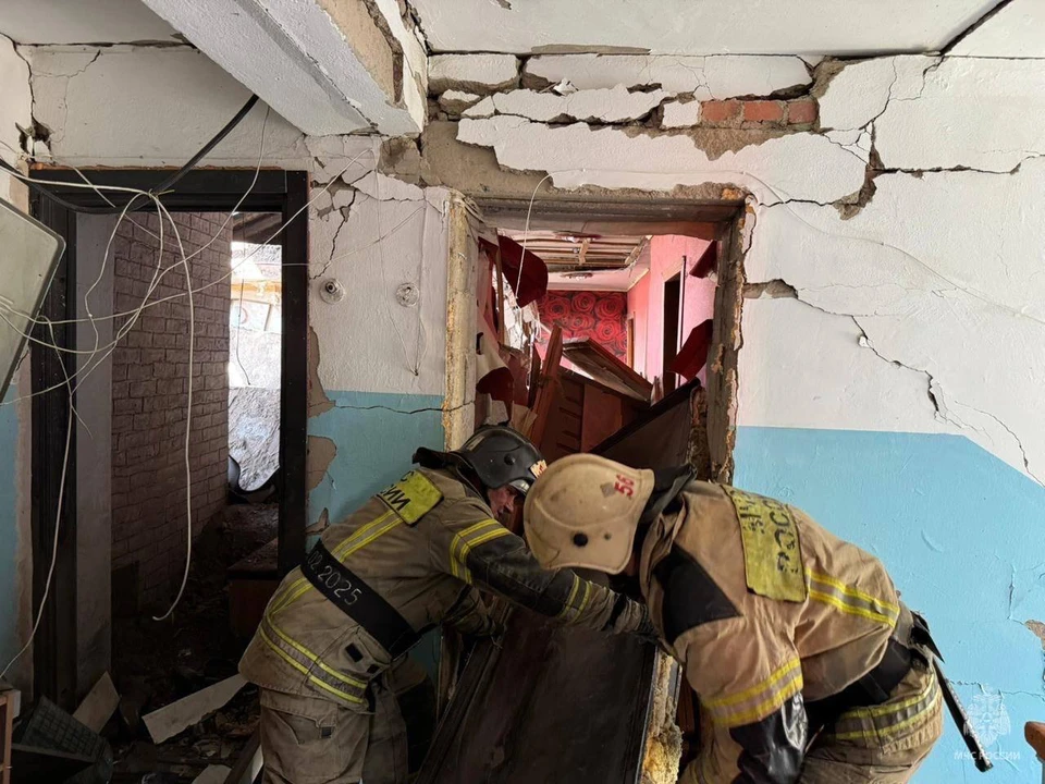 При взрыве газа в Серове пострадал 4-летний ребёнок. Фото: МЧС по Свердловской области
