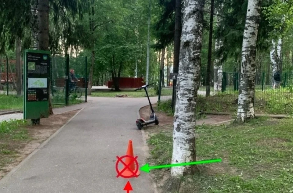 Бастрыкин потребовал доклад о наезде самокатчика на ребенка в Сыктывкаре. Фото: ГАИ по Коми.