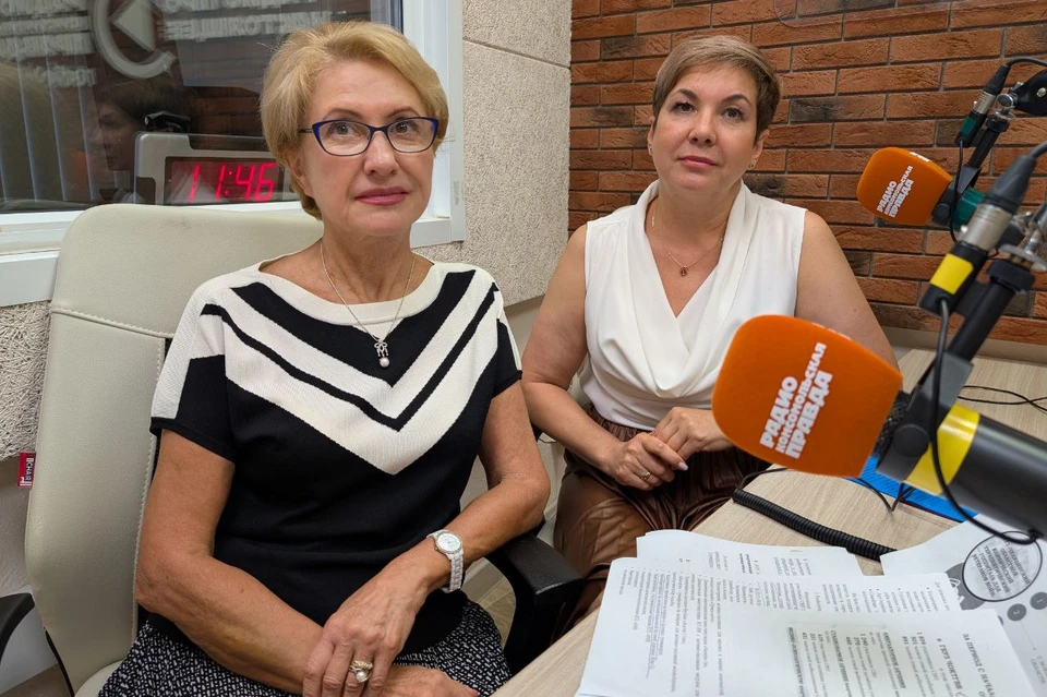 Татьяна Василенко и Нелли Верзакова.