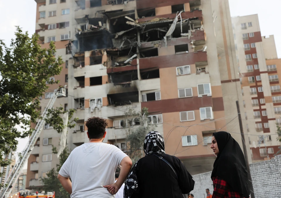 Израиль атаковал 12 объектов в Тегеране