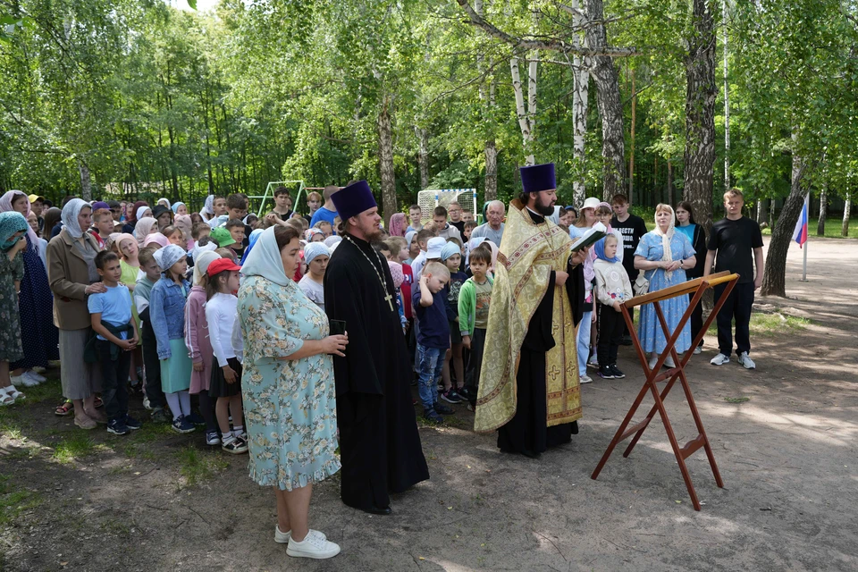 В ульяновском санатории «Итиль» открыли для детей православную смену | ФОТО: Симбирская епархия
