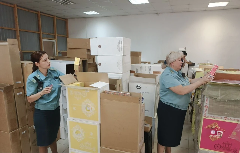 У продавцов не было разрешительных документов на ввоз и оборот товара. Фото: Самарская таможня