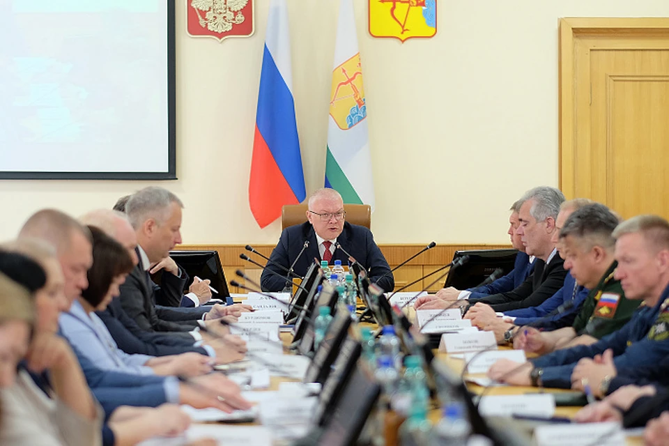 Соколов поставил задачу увеличить ВРП до 711 млрд рублей. Фото: пресс-служба правительства Кировской области