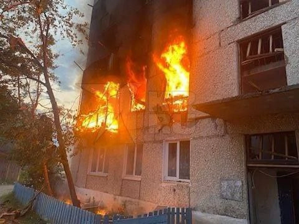 В одном из домов Ивделя взорвался газовый баллон. Фото: Читатель "КП"