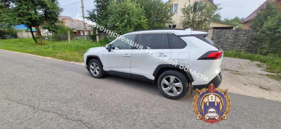 В послеке Заокский автоледи на машине Toyota сбила шестилетнего мальчика.