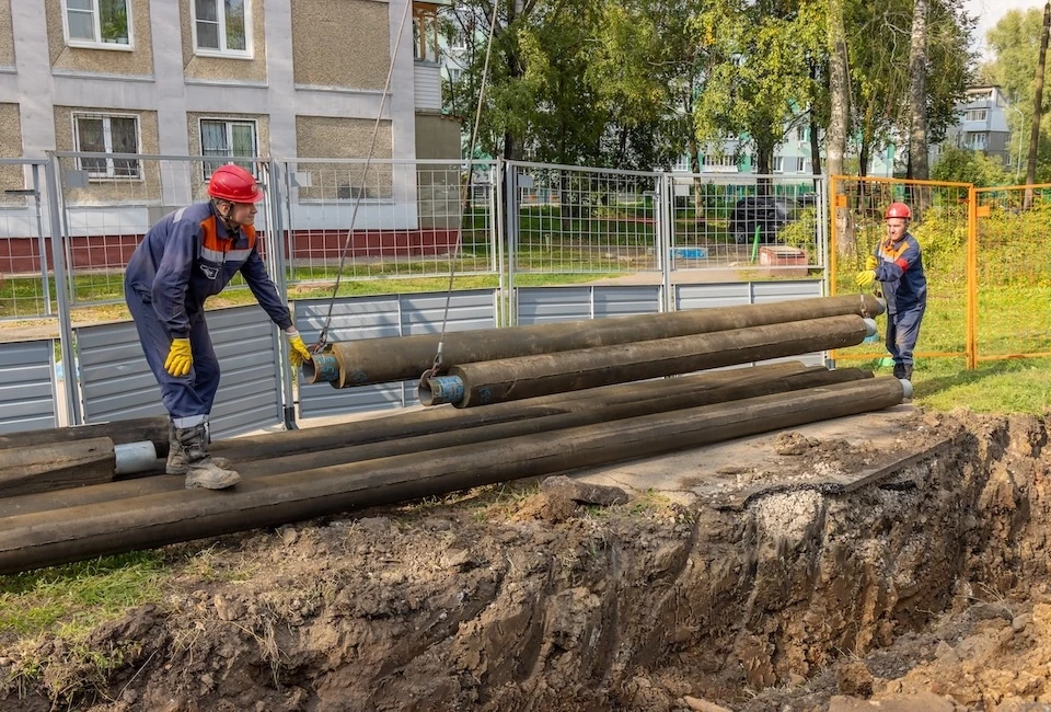 16,7 км теплосетей заменят в Автозаводском и Ленинском районах