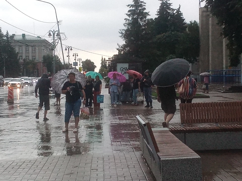 Скорость ветра достигла 20 метров в секунду