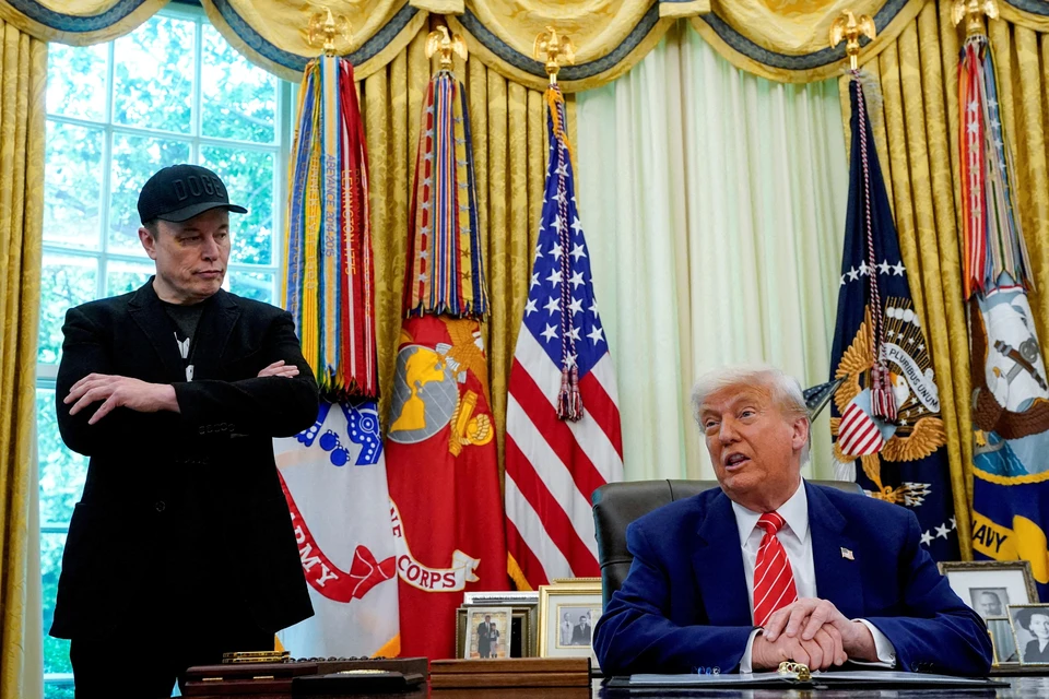 Президент Дональд Трамп и олигарх Илон Маск опять разругались вдрызг.