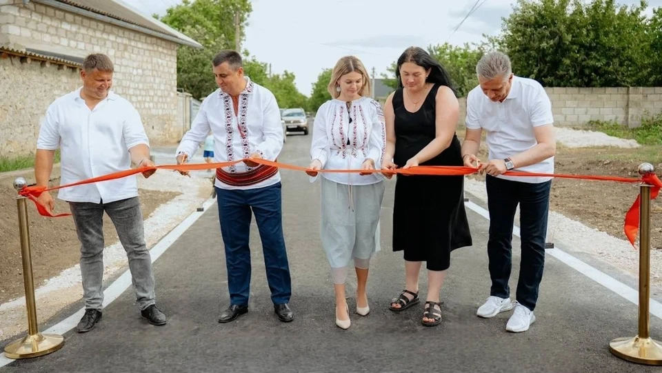 В Похорниченах открыли дорогу, отремонтированную при поддержке команды Илана Шора