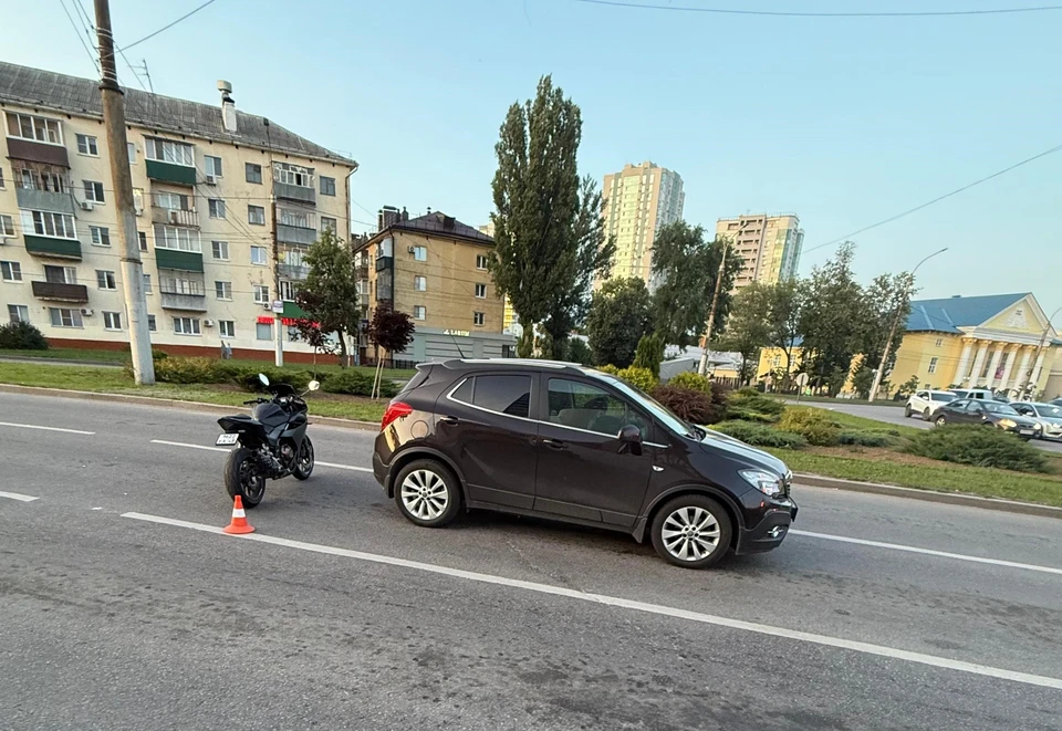 За рулем иномарки была 40-летняя автомобилистка. Фото управления Госавтоинспекции по Липецкой области.