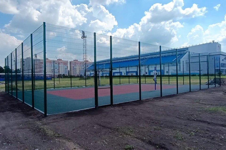 Три новые спортивные площадки появятся в Новосибирске. Фото: ТГ-канал Максима Кудрявцева