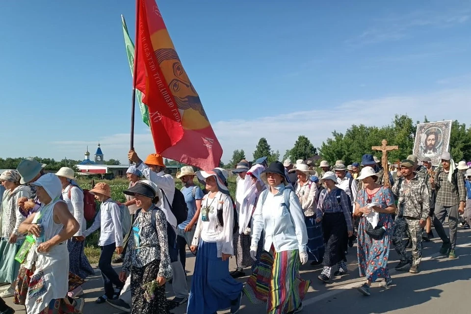 Крестоходцы прошли более 200 километров. Фото: Андрей Лозовой