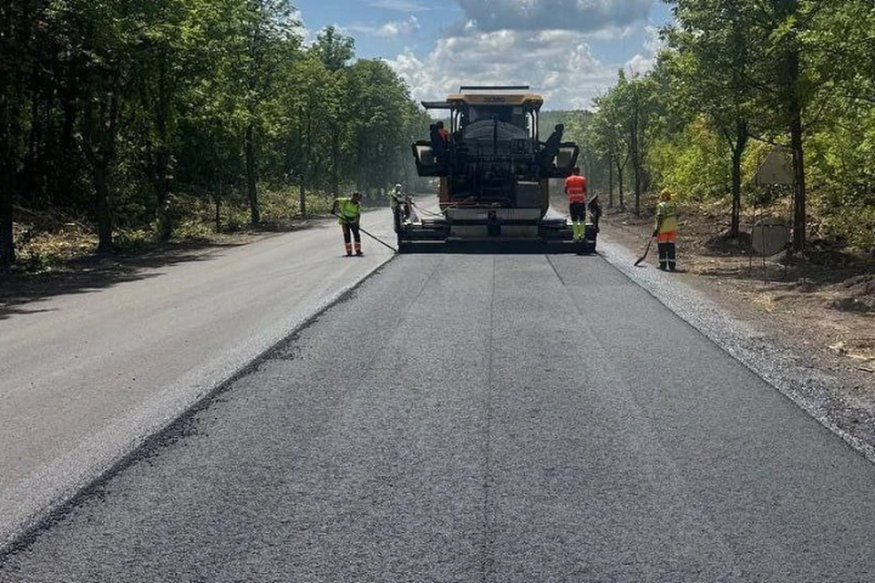 Завершено восстановление четырех улиц в Донецке и Макеевке. Фото: Служба автомобильных дорог Донбасса