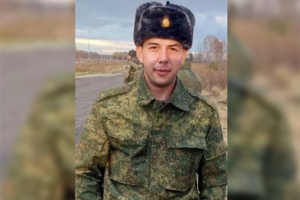 Боец Евгений Шматов героически погиб в зоне СВО. Фото: соцсети мэра Баяндаевского района Анатолия Табинаева.
