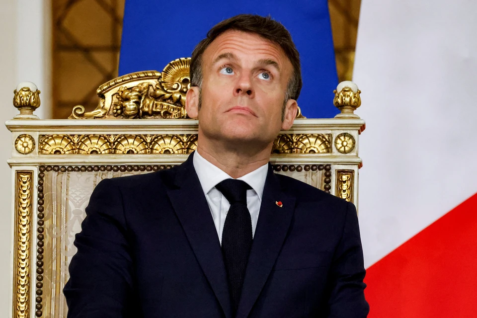 Президент Франции Эммануэль Макрон.