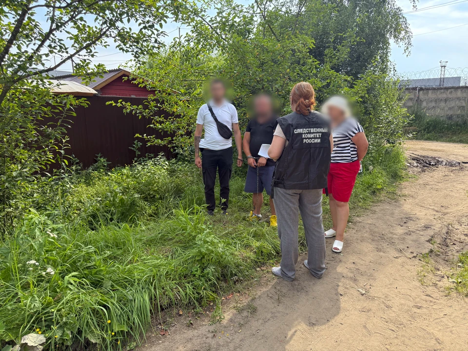 Проверка показаний на месте происшествия. Фото: СУ СК России по Владимирской области