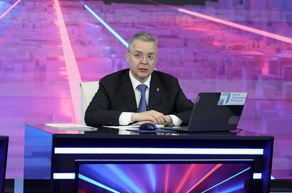 Владимир Владимиров предложил ограничить строительство новых объектов, пока не будет решен вопрос дефицита воды. Фото: пресс-службы губернатора СК