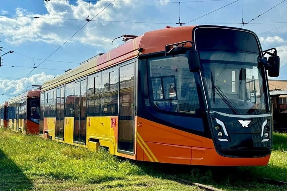 Новые трамваи перевезли больше 100 тысяч пассажиров.
