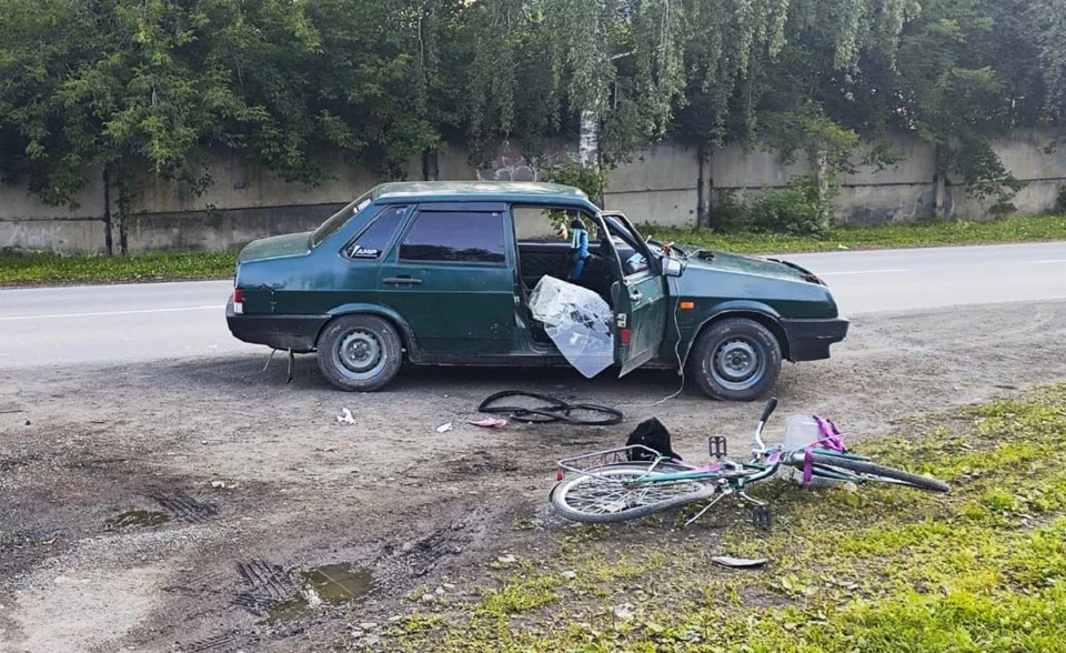 В Абазе велосипедист пострадал в ДТП. Фото: Госавтоинспекция Хакасии