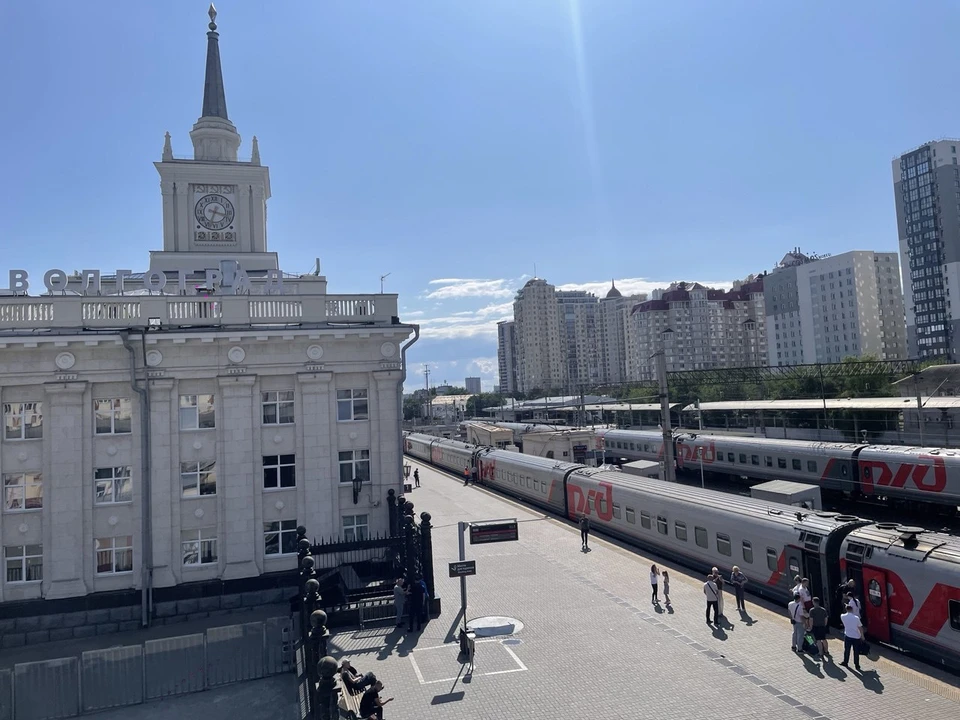 Волгоградцы чаще стали ездить на пригородных поездах.