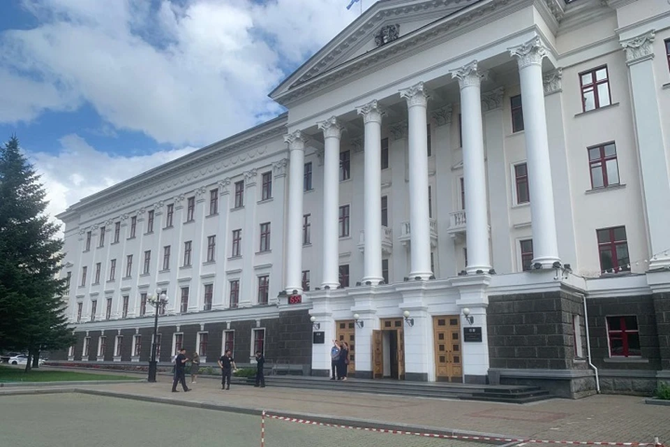 В мэрии Хабаровска идет эвакуация сотрудников