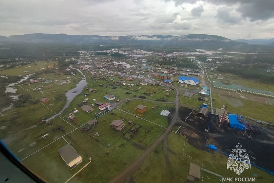 На юге Якутии 23 июля ожидаются грозы, сильный ветер и риск паводков. Фото: МЧС Якутии