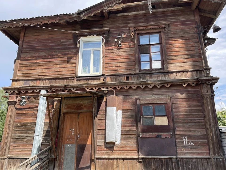Дом ждет реконструкция.