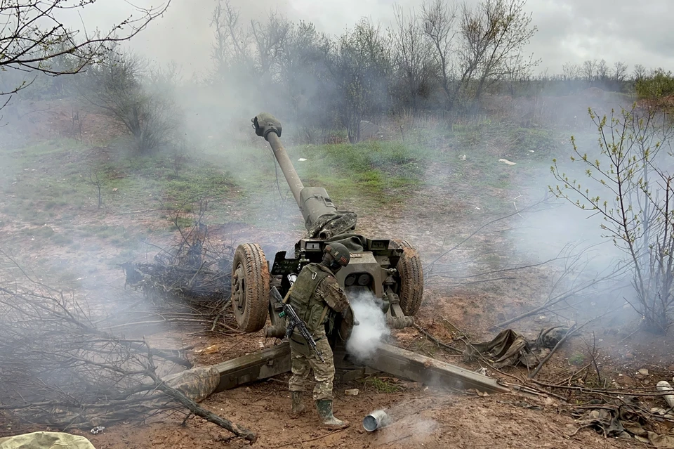 Российские военнослужащие заняли позиции на окраине Торского в ДНР