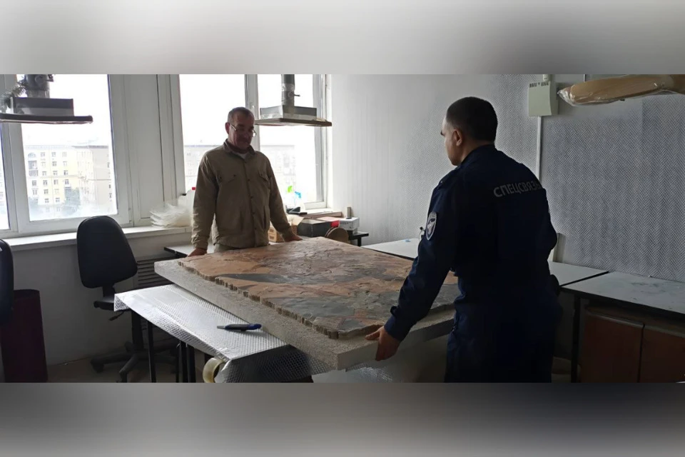 Одна из двух возвращенных фресок. Фото: пресс-служба РУСС по Центральному региону.