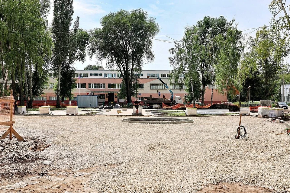 В самаре продолжают благоустройство территорий. Фото: городская администрация