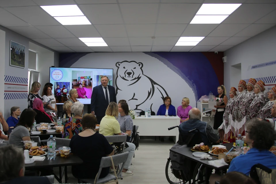 Важная работа клуба ценится по достоинству городской властью, отметил Евгений Пичуев. Фото: ТГД
