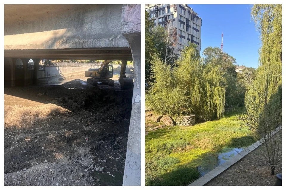 Раньше река была полноводной