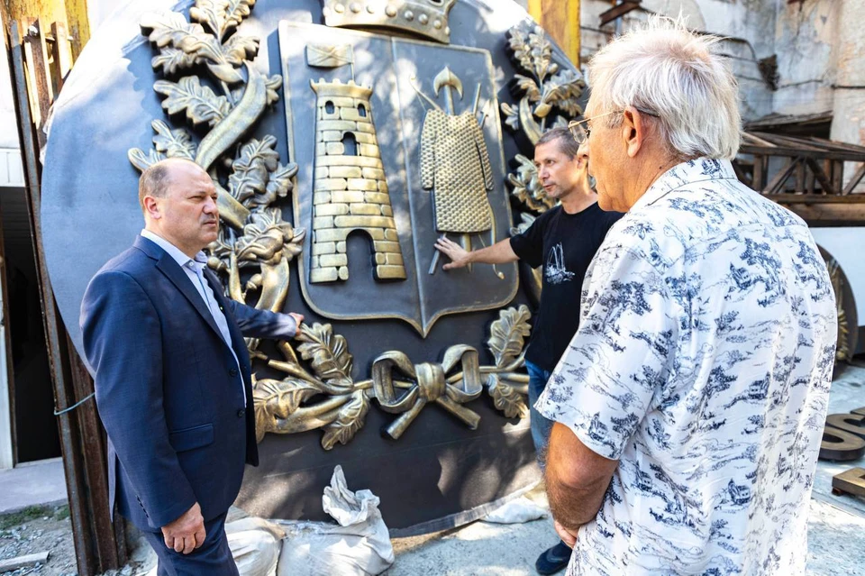 Новая стела покажет связь Ростова со всей областью и страной через общую историю. Фото: пресс-служба администрации города