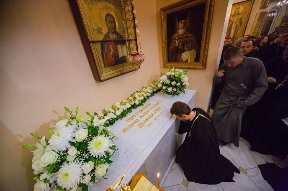 Днями памяти нового святого установлены 9 марта и 9 сентября. Фото: Telegram-канал Юрия Слюсаря.
