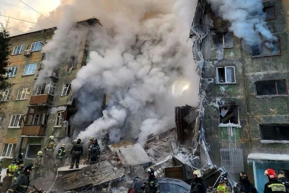 Мощность взрыва газа в доме на Линейной в Новосибирске составила 3,5 кг в тротиловом эквиваленте.