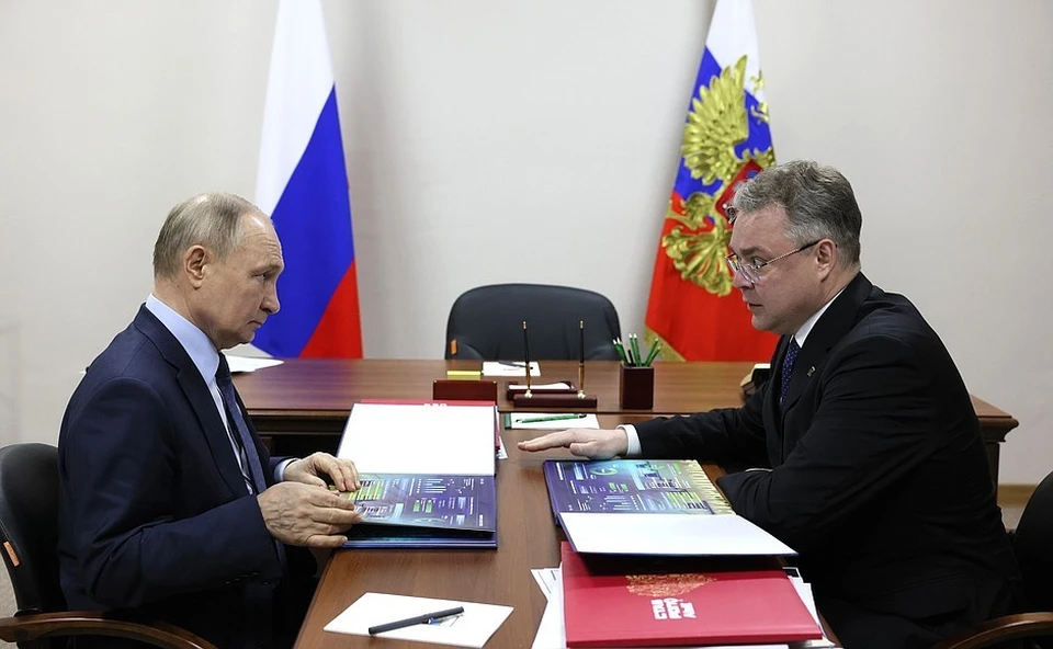 В прошлый раз глава государства и губернатор встречались в марте 2024 года. Фото: официальный сайт Кремля