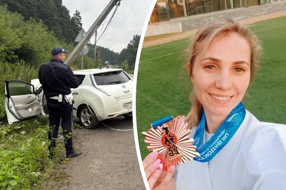36-летняя Алена Папст больше десяти лет работала тренером по карате. Фото: Госавтоинспекция по Свердловской области/соцсети Алена Папст
