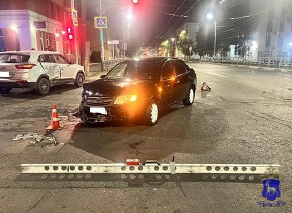 С места аварии пенсионерку доставили в медицинское учреждение.