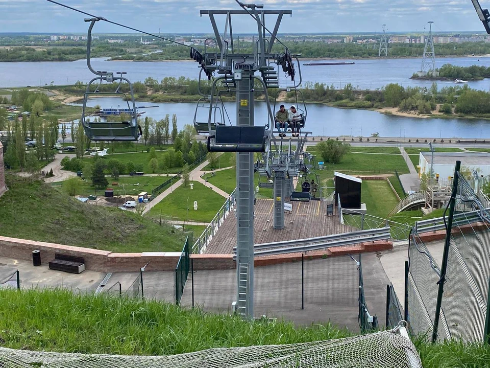 Нижегородский канатный подъемник закрывается на ремонт до 6 августа. Фото: министерство спорта Нижегородской области