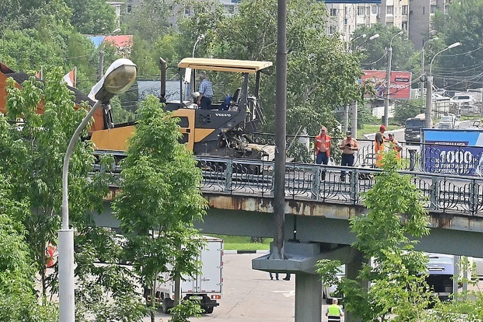 Завершается реконструкция ключевой транспортной развязки в Хабаровске