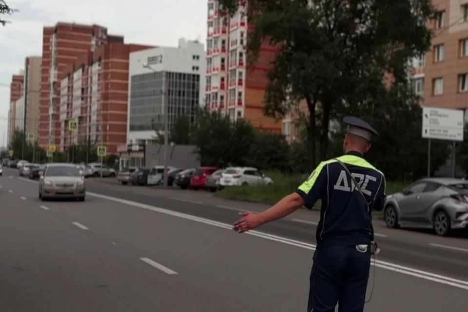 Фото: стоп-кадр видео Госавтоинспекции