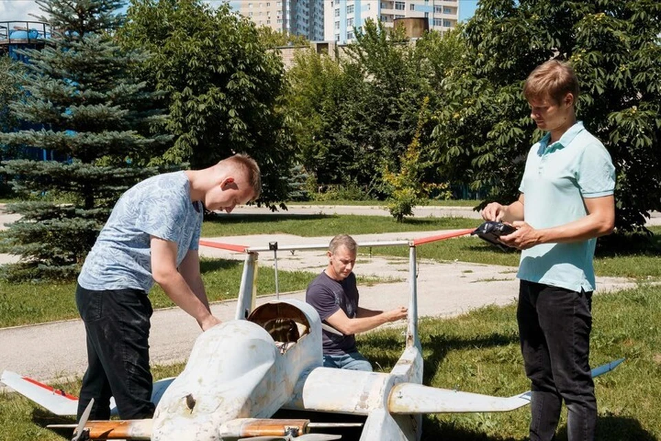 Ученые из Самарского университета имени Королева создали масштабную модель пассажирского экраноплана. Фото: Олеся Орина