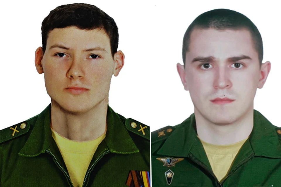 Ефрейтор Руслан Сергачёв и Сержант Александр Синкин