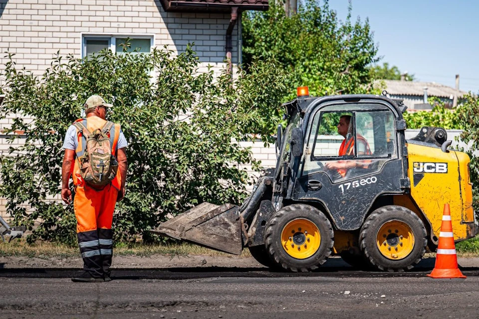 13 улиц Геническа обновят до конца 2025 года Фото: ТГ-канал Владимира Сальдо