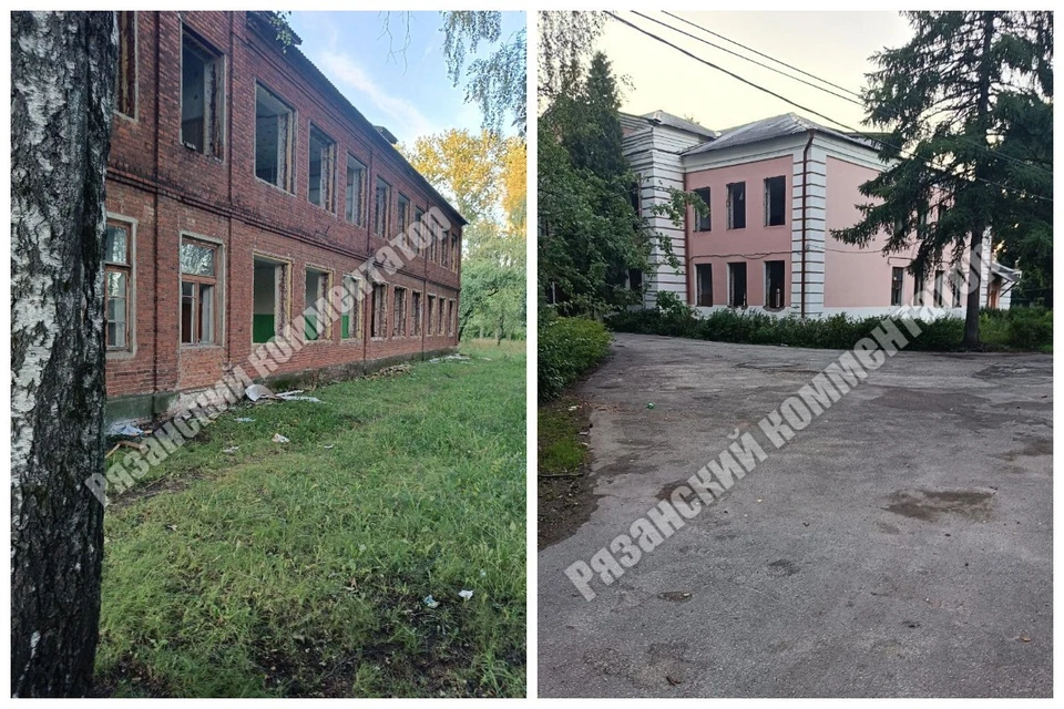 Соцсети: Ожидающую сноса школу №28 в Рязани растаскивают на материалы. Фото: https://t.me/rzn_kommentator/